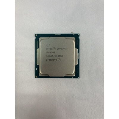 【仙台店】中古  INTEL Core i7 8700 (1151/3.20GHz/12M/C6/T12) 136198 
