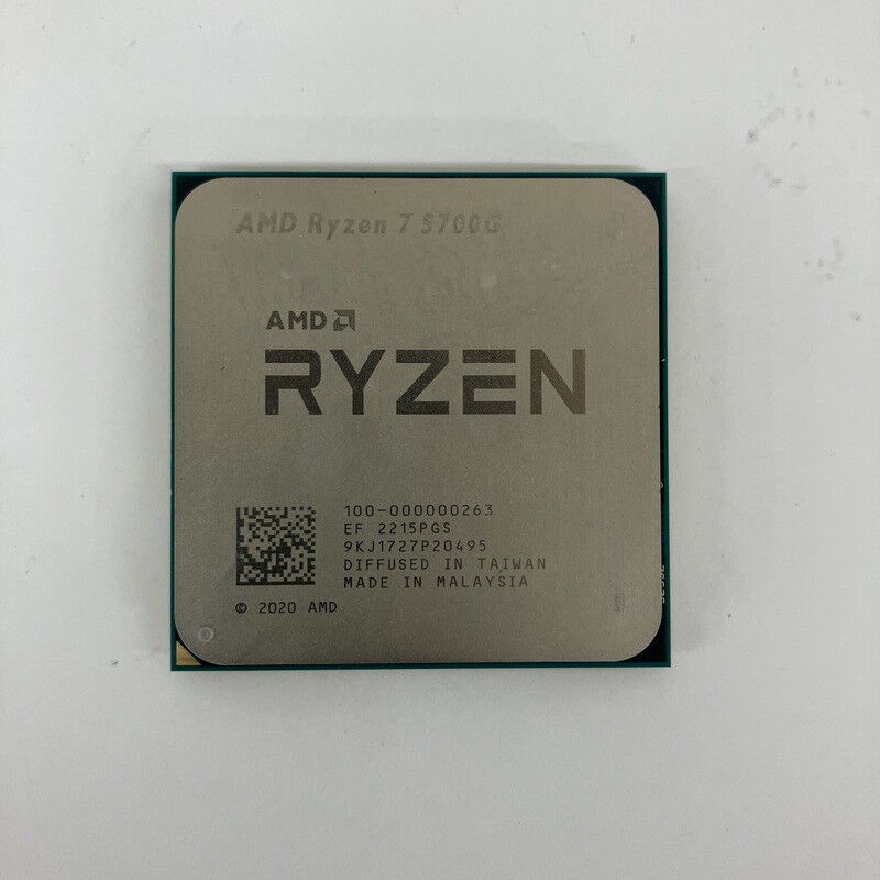 AMD Ryzen7 5700g 中古 ② 中古 AMD Ryzen 7 5700G (AM4/3.8GHz/20M/C8/T16/65W) 146739
