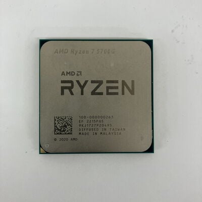 【長野稲里店】中古  AMD Ryzen 7 5700G (AM4/3.8GHz/20M/C8/T16/65W) 146739 