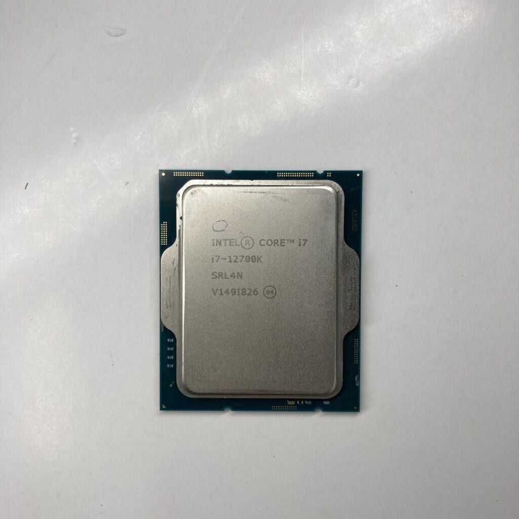 Intel i7 12700k CPU 「動作確認済み」 CPU Core i7 12700K 動確済み