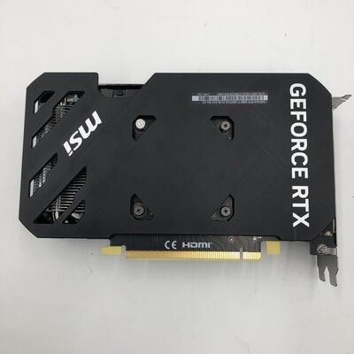 【福井日之出店】中古  MSI GeForce RTX 4060 Ti VENTUS 2X BLACK 8G OC?(RTX4060Ti 8GB) 158559 