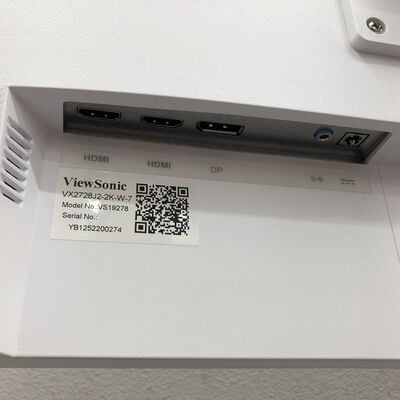 【福山ココローズ店】中古  Viewsonic VX2728J2-2K-W-7 (27"W 2H1DP 240Hz WQHD) 5090001102 