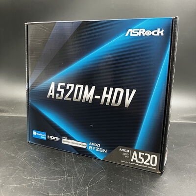 【大須店】中古  ASRock A520M-HDV (A520 AM4 mATX DDR4) 143667 