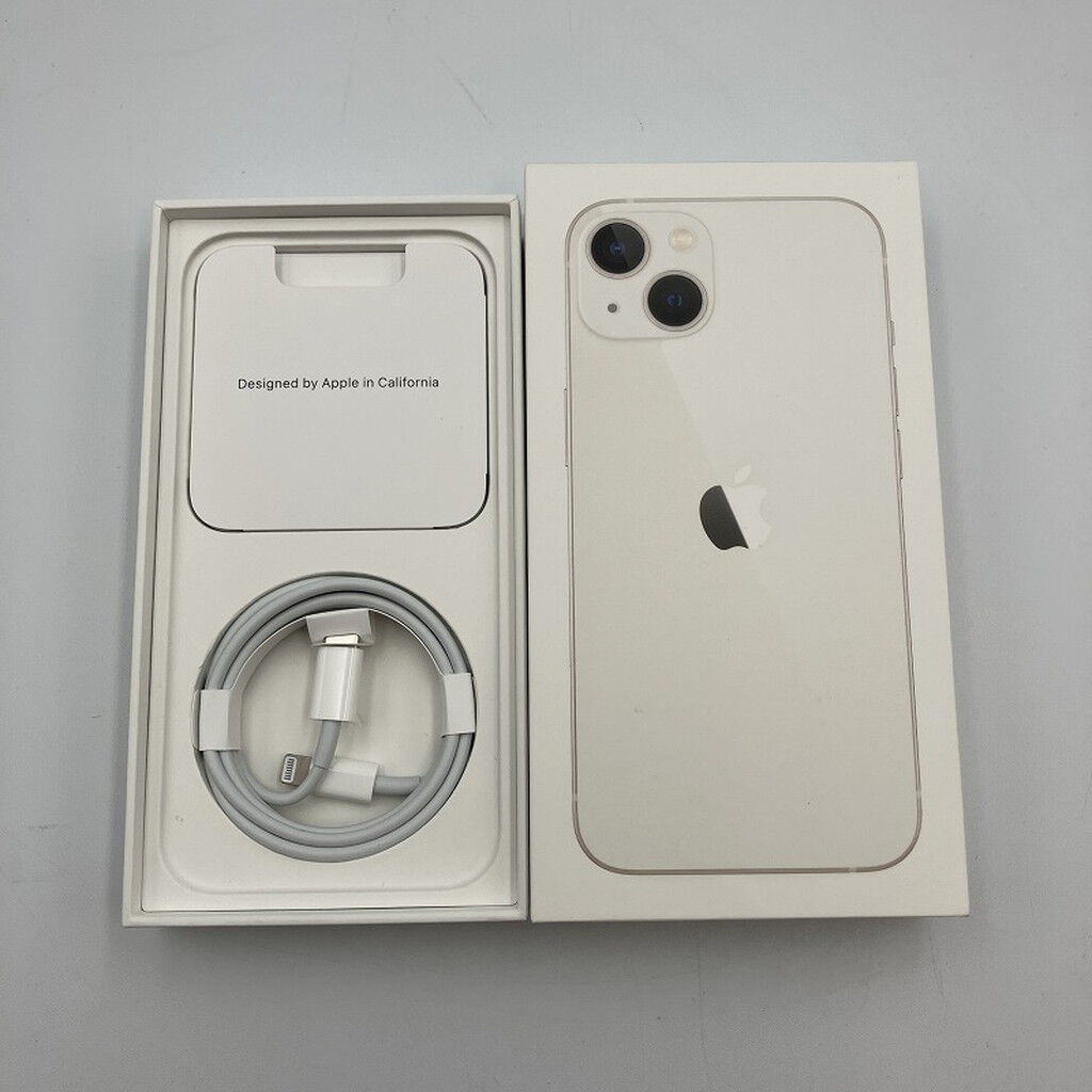 中古 【docomo版SIMフリー】Apple iPhone13 6.1インチ 128GB (スター