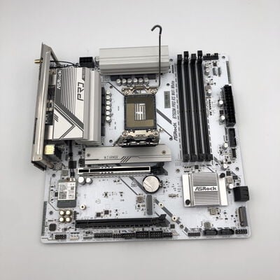 【甲府飯田店】中古  ASRock B760M Pro RS WiFi White (B760 mATX DDR5) 4720002977 