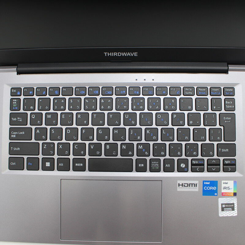 中古 THIRDWAVE F-14RP5(Intel Core i5 1335U/16GB/SSD512GB/なし/オン