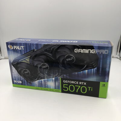 【福井日之出店】中古  Palit NE7507T019T2-GB2031A (RTX5070Ti GamingPro 16GB) 176552 