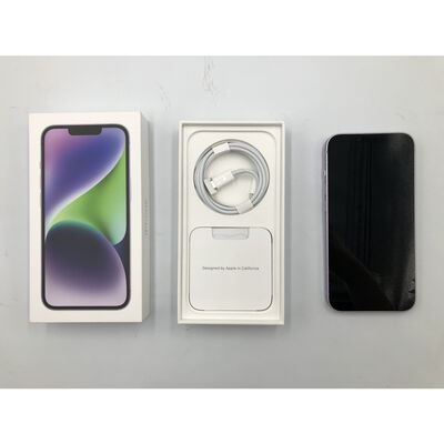 【水戸赤塚店】中古  【国内版SIMフリー】Apple iPhone14 6.1インチ 256GB (パープル) MPW93J/A 154909 