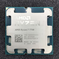 中古  AMD Ryzen 7 7700 (AM5/3.8GHz/40M/C8/T16/65W) 1460024624 