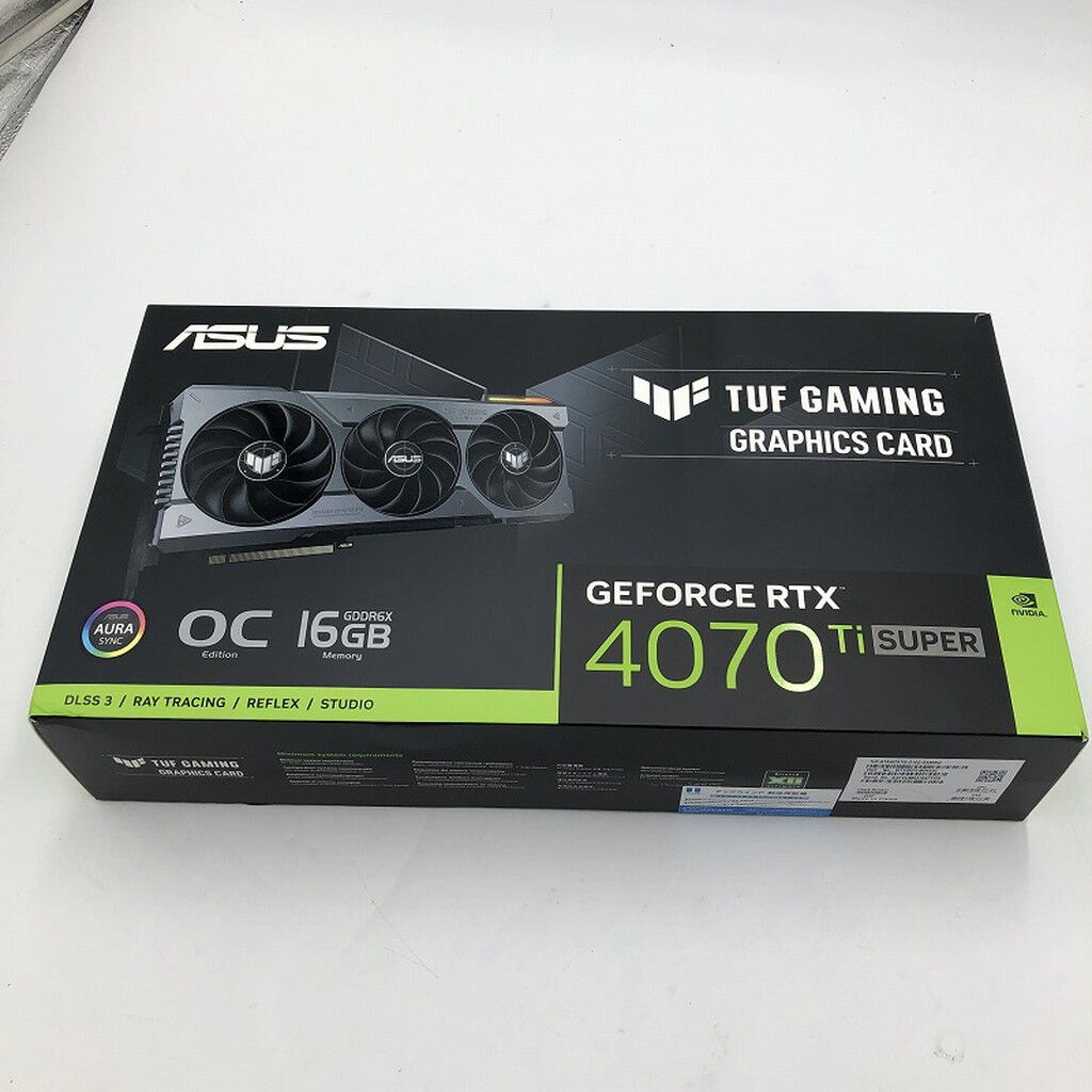 中古 ASUS TUF-RTX4070TIS-O16G-GAMING (RTX4070Ti SUPER 16GB) 164242
