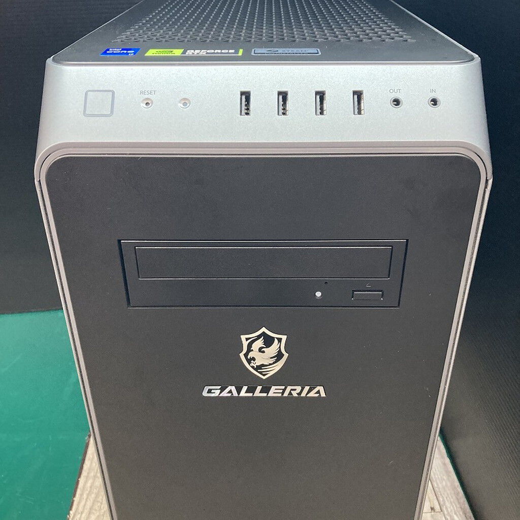 中古 GALLERIA RA7C-R46T(i7 14700F/32GB/SSD1TB/DVDドライブ