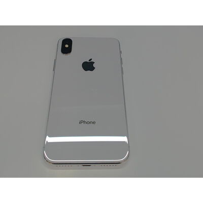 【前橋ｲﾝﾀｰｱｶﾏﾙ店】中古  【SIMロック解除済み】【au】 iPhoneX 64GB (シルバー) MQAY2J/A 155239 