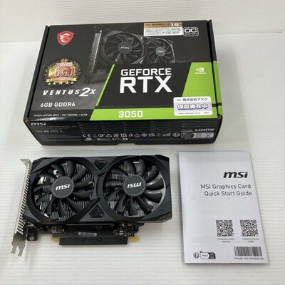 【秋葉原本店】中古  各社 GeForce RTX3050 (6GB PCI-E) 166372 