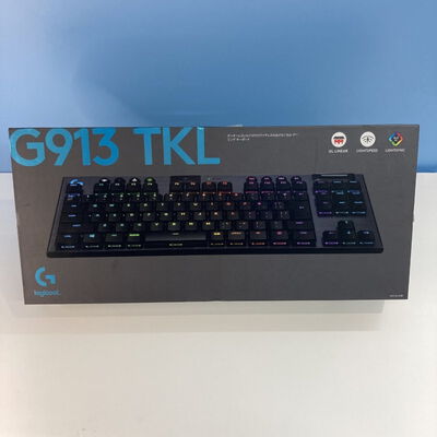 【博多店】中古  ﾛｼﾞｸｰﾙ G913-TKL-LNBK (無線 RGB ｹﾞｰﾐﾝｸﾞｷｰﾎﾞｰﾄﾞ) 4760000843 