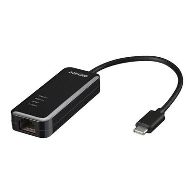 BUFFALO  LUA5-U3-CGTE-BK (USB3.2 有線LANアダプタ ブラック) 