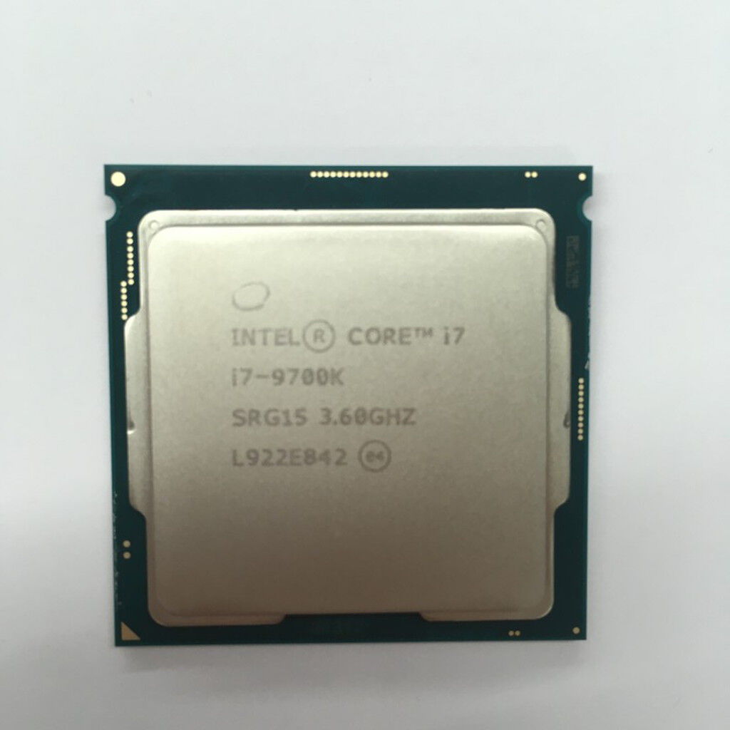 中古 INTEL Core i7 9700K (1151/3.60GHz/12M/C8/T8) 138481