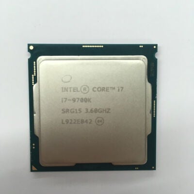 【博多店】中古  INTEL Core i7 9700K (1151/3.60GHz/12M/C8/T8) 138481 