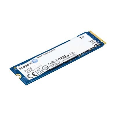 Kingston  NV3 PCIe 4.0 NVMe SSD SNV3S/1000G (M.2 2280 Gen4 1TB) 