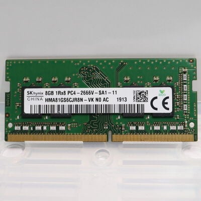 【札幌店】中古  PC4-21300 8GB ノート用(DDR4-2666) 150695 