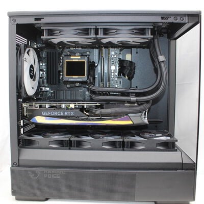 【通販センター】中古  Original PC(AMD Ryzen 7 5700X3D/16GB DDR4 (PC4)/SSD500GB/なし/NVIDIA GeForce RTX 4070 Ti 12GB/W11H64 MAR) 197275 
