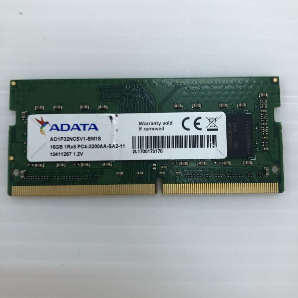 中古 PC4-25600 16GB ノート用(DDR4-3200) 158772 （380953