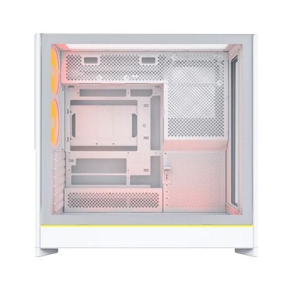 MONTECH  HS01 PRO White (ATX ガラス ホワイト) 