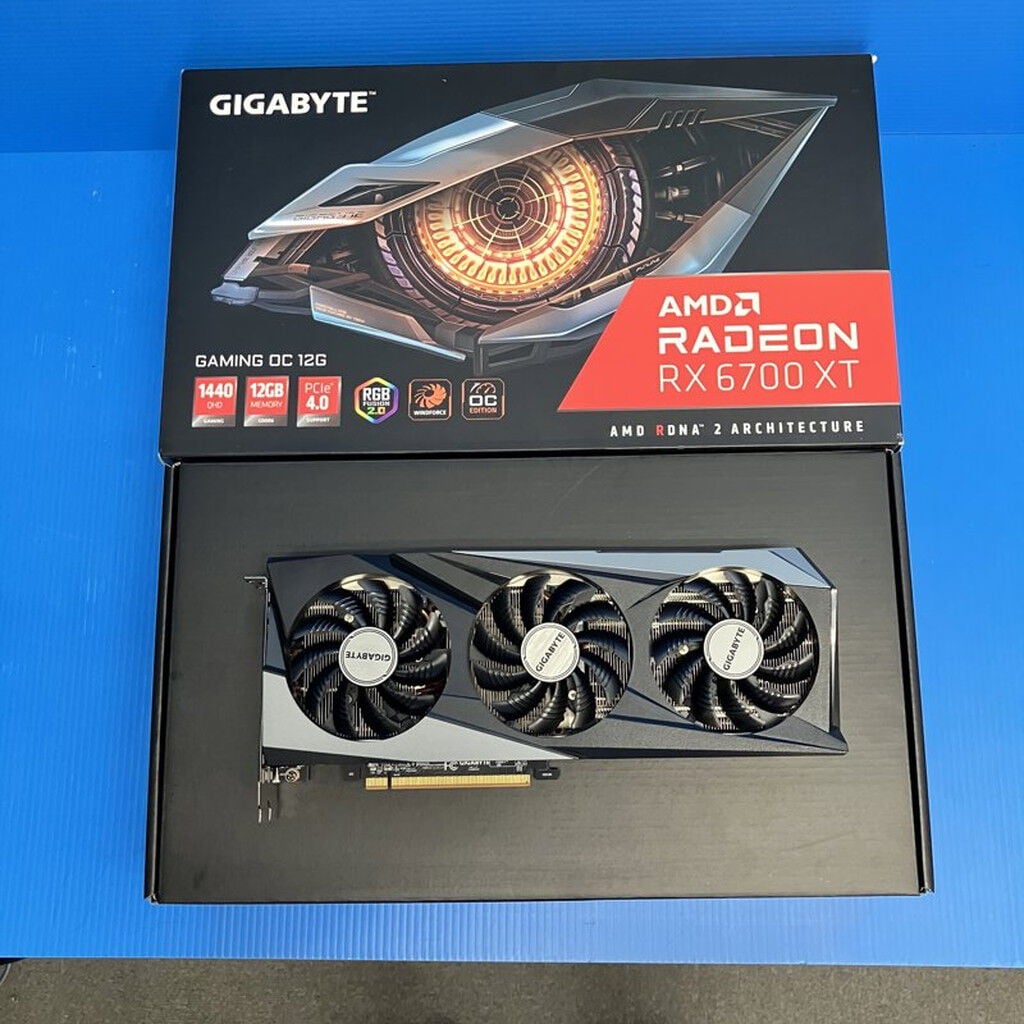 中古 GIGABYTE GV-R67XTGAMING OC-12GD (RX6700XT 12GB) 144979