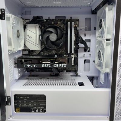 【宇都宮鶴田店】中古  自作PC (Ryzen 7 5700X/32GB/SSD512GB/RTX4060) 5280001904 