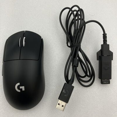 【新潟店】中古  Logicool PRO X SUPERLIGHT Wireless Gaming Mouse G-PPD-003WL-BK 3290006829 