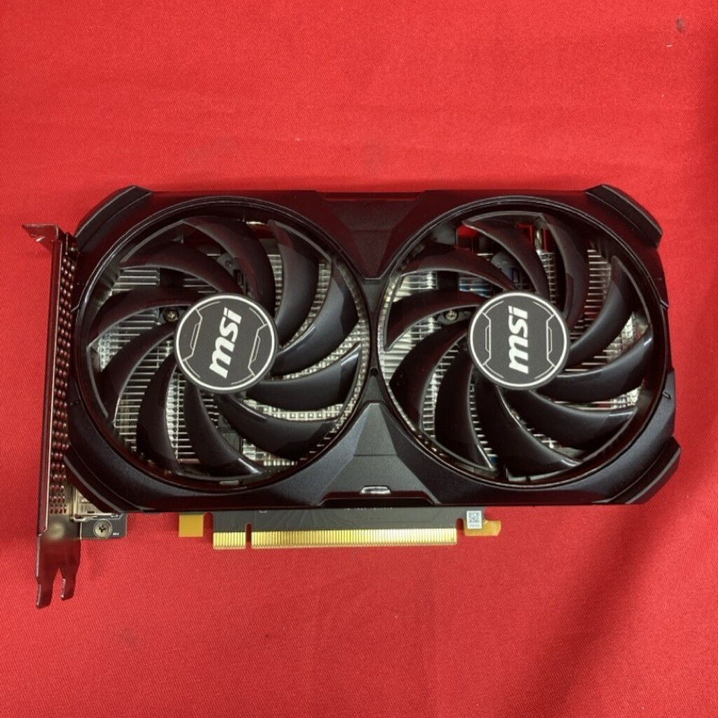 中古 MSI GeForce RTX 4060 VENTUS 2X BLACK 8G OC (RTX4060 8GB