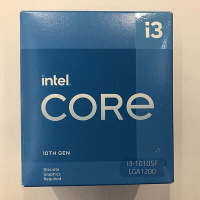 【福山ココローズ店】中古  INTEL Core i3 10105F (1200/3.7G/6M/C4/T8) 145173 