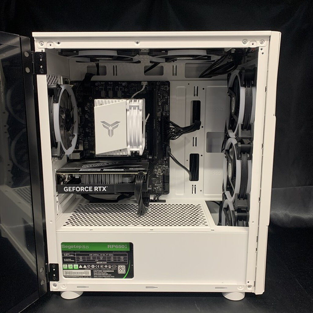 中古 自作PC (Intel Core i3 12100F /16GB/SSD256GB//RTX4060/Windows