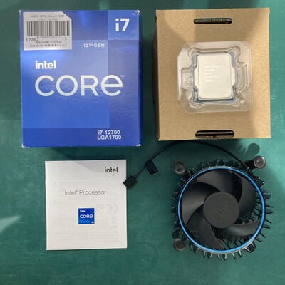 【浦添城間店(沖縄)】中古  INTEL Core i7 12700  (1700/2.1G/25M/C12/T20) 148610 