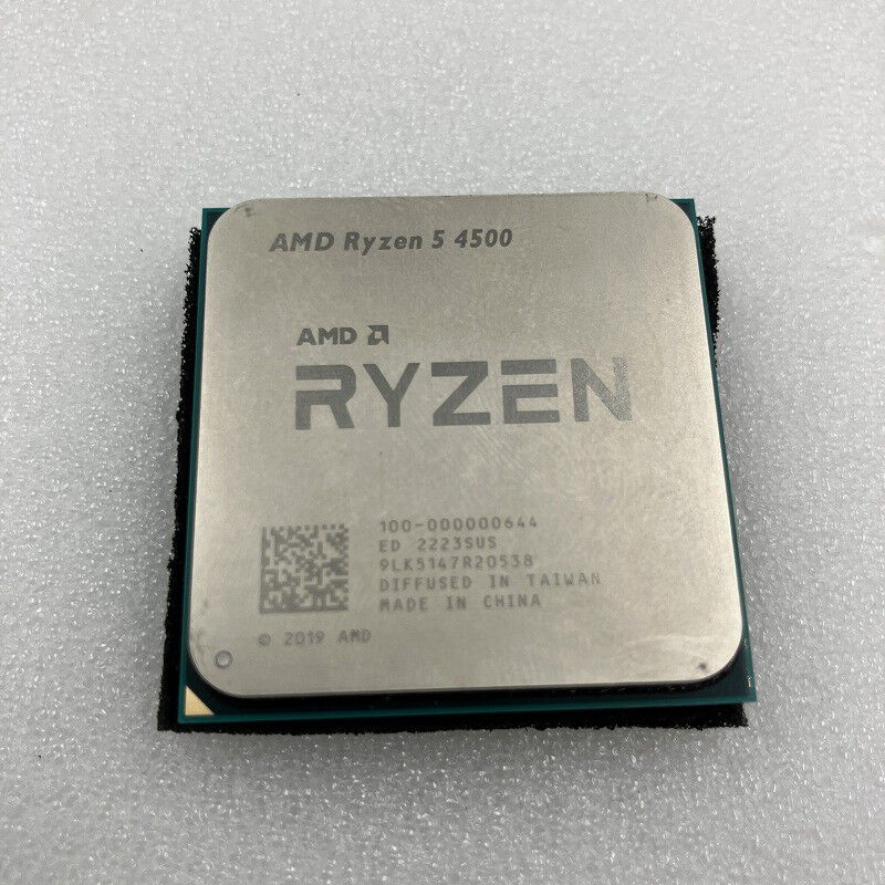 中古 AMD Ryzen 5 4500 (AM4/3.6GHz/11M/C6/T12/65W) 150745