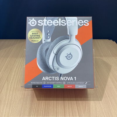 【甲府飯田店】中古  SteelSeries Arctis Nova 1 White (61607J) 179716 
