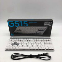 中古  ﾛｼﾞｸｰﾙ G515-TKL-RTWH (有線 ｹﾞｰﾐﾝｸﾞｷｰﾎﾞｰﾄﾞ) 4640002897 