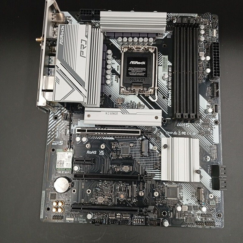 【動作品】ASRock B760 Pro RS マザーボード 本体のみ 半年使用 Amazon | ASRock マザーボード B760 Pro RS Intel 第12世代