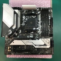 中古  ASRock B550M Steel Legend (B550 AM4 mATX DDR4) 142939 