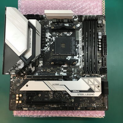 【佐賀南部バイパス店】中古  ASRock B550M Steel Legend (B550 AM4 mATX DDR4) 142939 