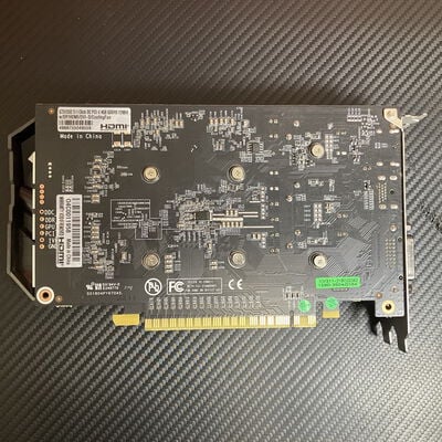 【富士青葉店】中古  玄人志向 GF-GTX1050Ti-E4GB/DF3 (4GB PCI-E) 5070001263 