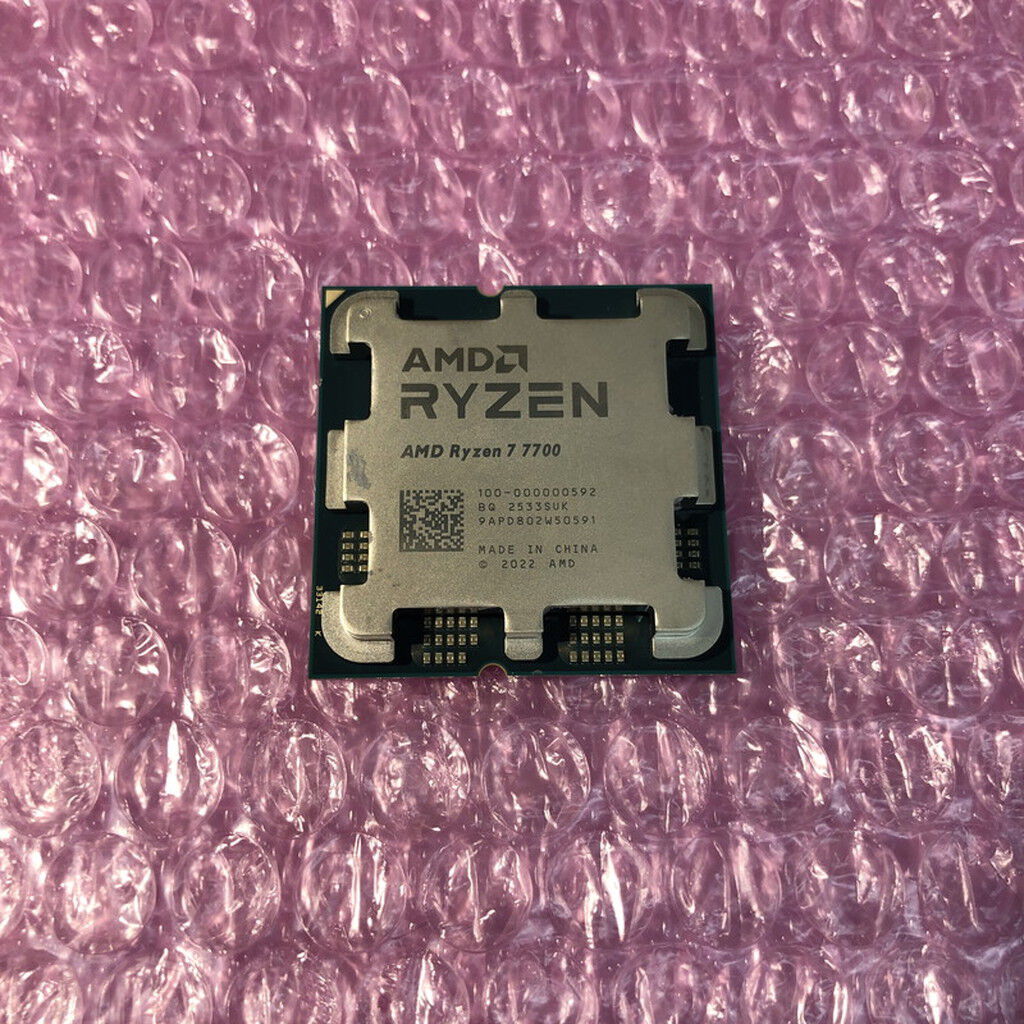 中古 AMD Ryzen 7 7700 (AM5/3.8GHz/40M/C8/T16/65W) 1460024624