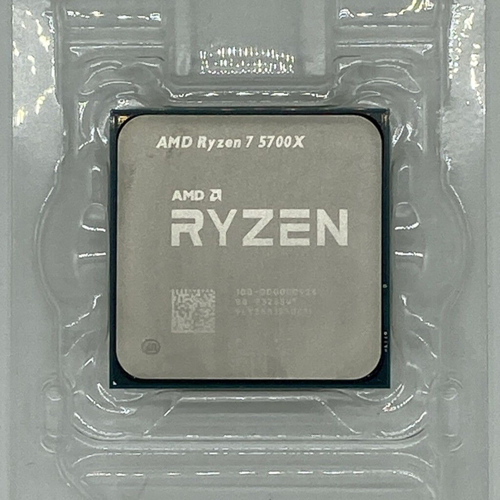 中古 AMD Ryzen 7 5700X (AM4/3.4GHz/36M/C8/T16/65W) 150182 （316138