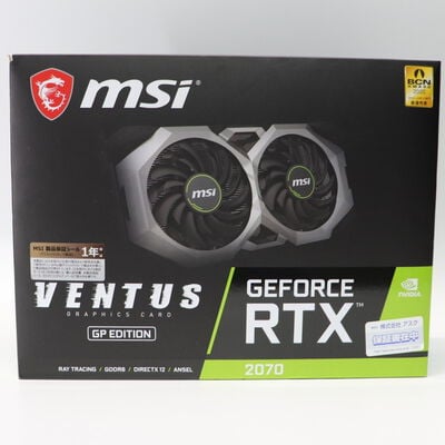 【札幌店】中古  MSI GeForce RTX 2070 VENTUS GP(RTX2070 8GB) 3210014489 