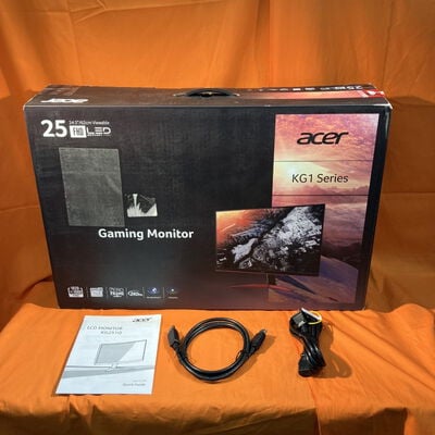 【なんば店】中古  Acer KG251QIbmiipx [24.5インチ ブラック] フルHD（1920x1080） 240Hz 3480036826 