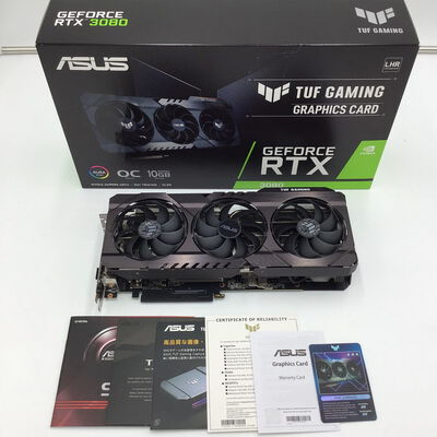 【白山FM松任店】中古  ASUS TUF-RTX3080-O10G-V2-GAMING (RTX3080 10G) 4950001214 