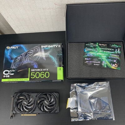 【広島店】中古  Palit NE75060V19P1-GB2063L(RTX5060 Infitnity2 OC) 3320005097 