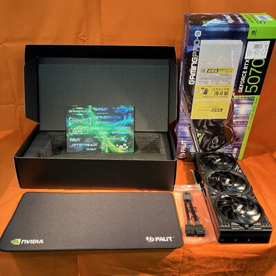 【なんば店】中古  Palit NE7507T019T2-GB2031U(RTX5070Ti GamingPro-S) 3280021434 