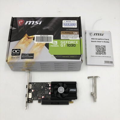 【福井日之出店】中古  MSI GeForce GT 1030 (2GB PCI-E) 5200000699 