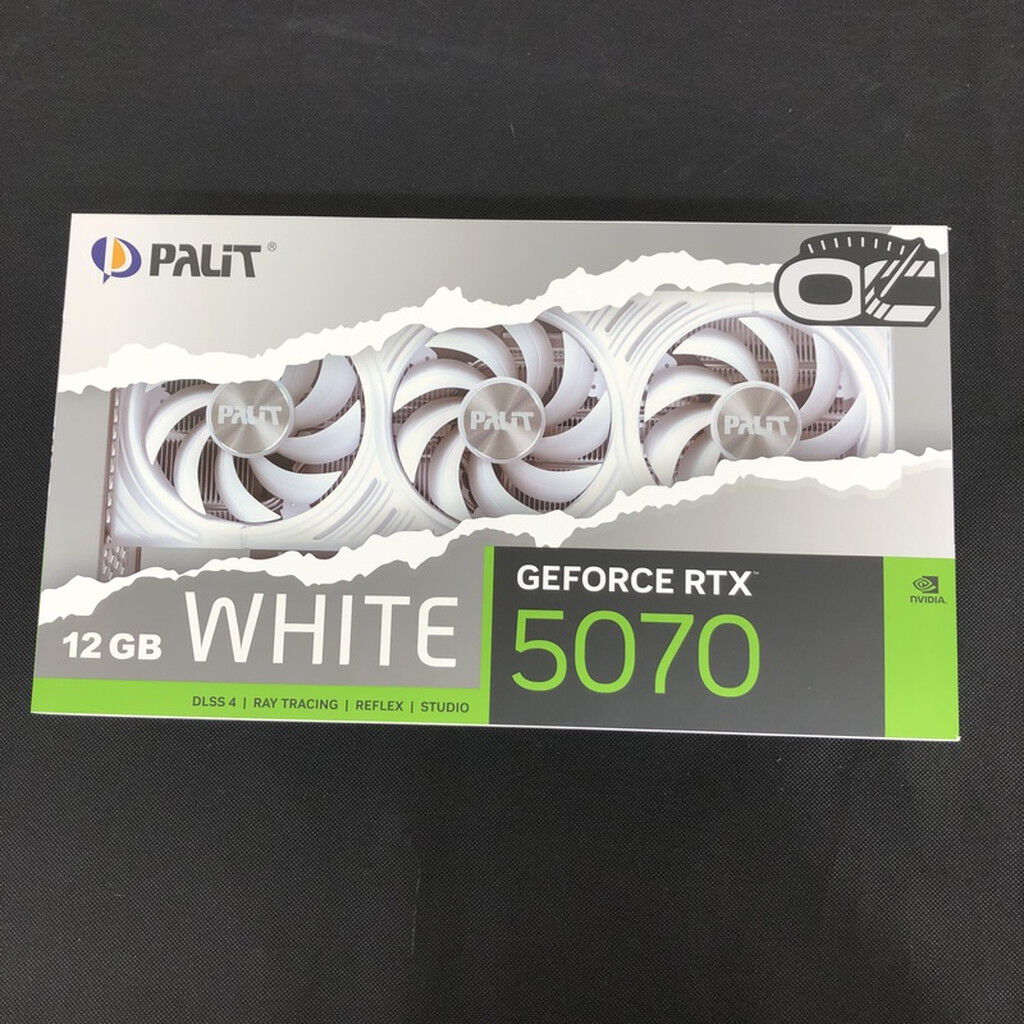 中古 Palit NE75070U19K9-GB2050W (RTX5070 WHITE OC) 5110001246