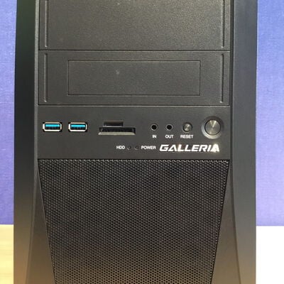 【松山環状枝松店】中古  THIRDWAVE GALLERIA KT(Intel Core i7 8700/16GB/SSD1TB/DVDマルチ/オンボード/W11H64 MAR) 179666 